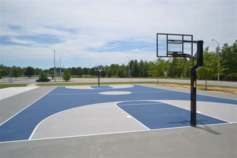 Basketball court .